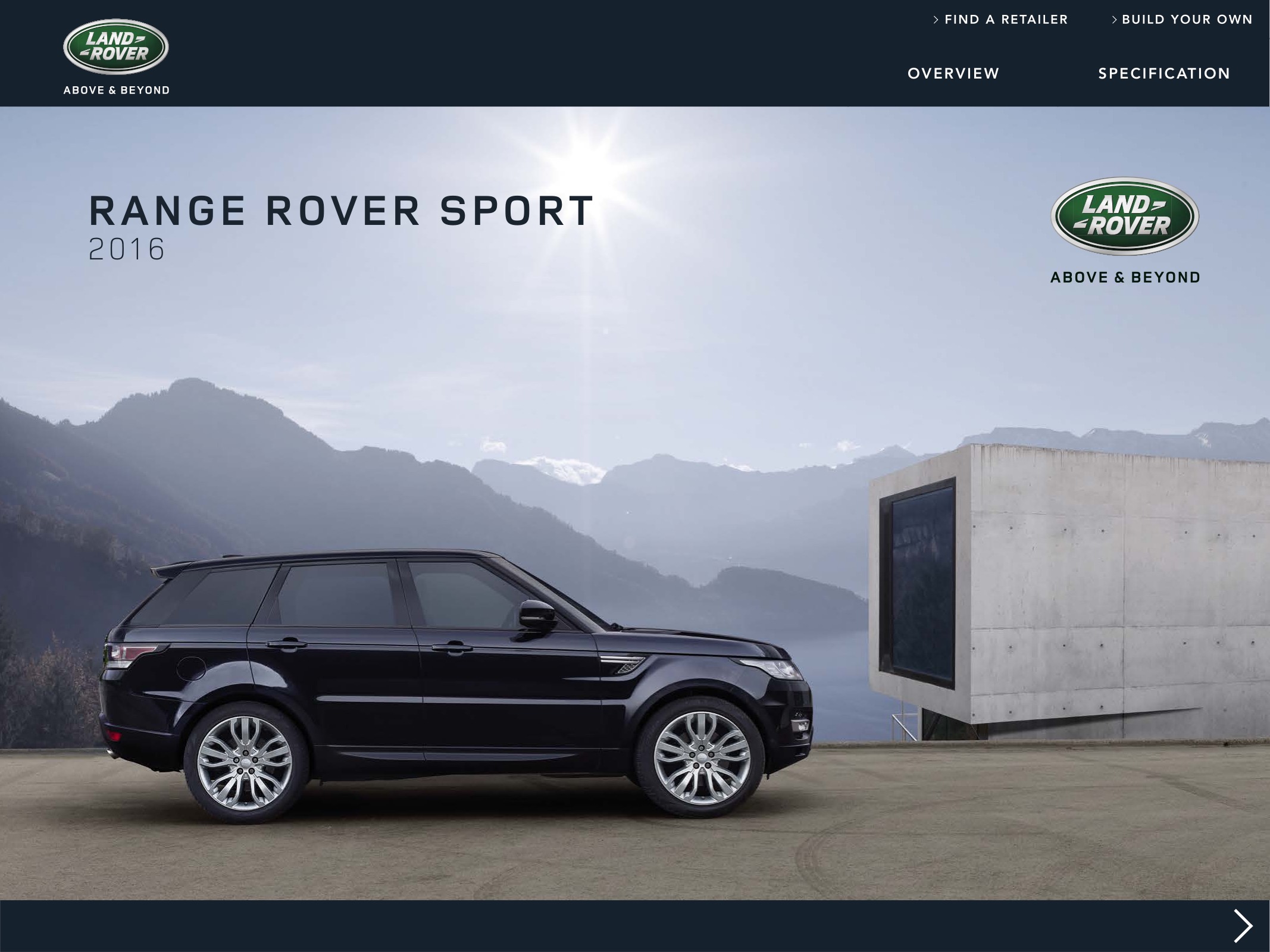 2016 Range Rover Sport Brochure Page 34